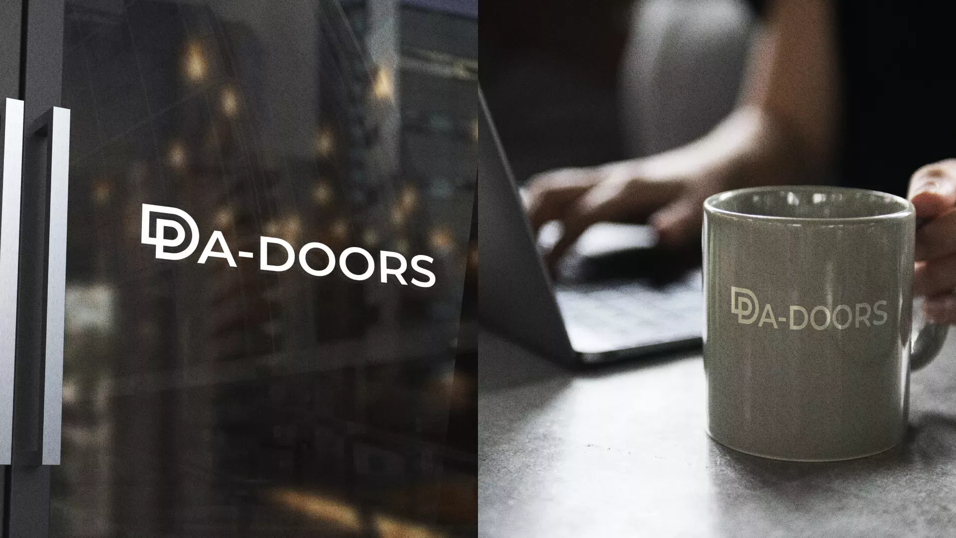 Создание логотипа компании «DA-DOORS» в Старице